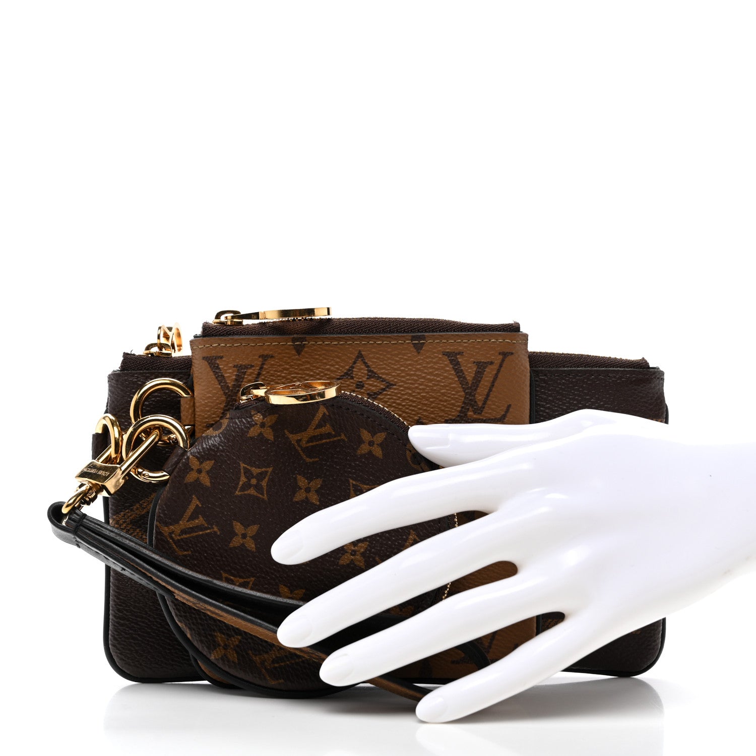Louis Vuitton Reverse Monogram Giant Trio Pouch 2 of 6