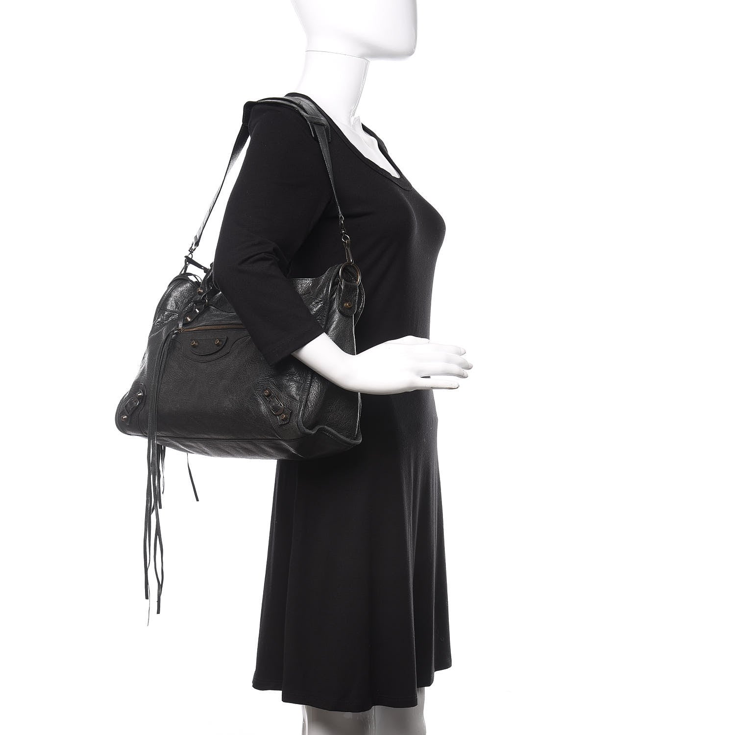Balenciaga Agneau Classic Hardware City Black 2 of 14
