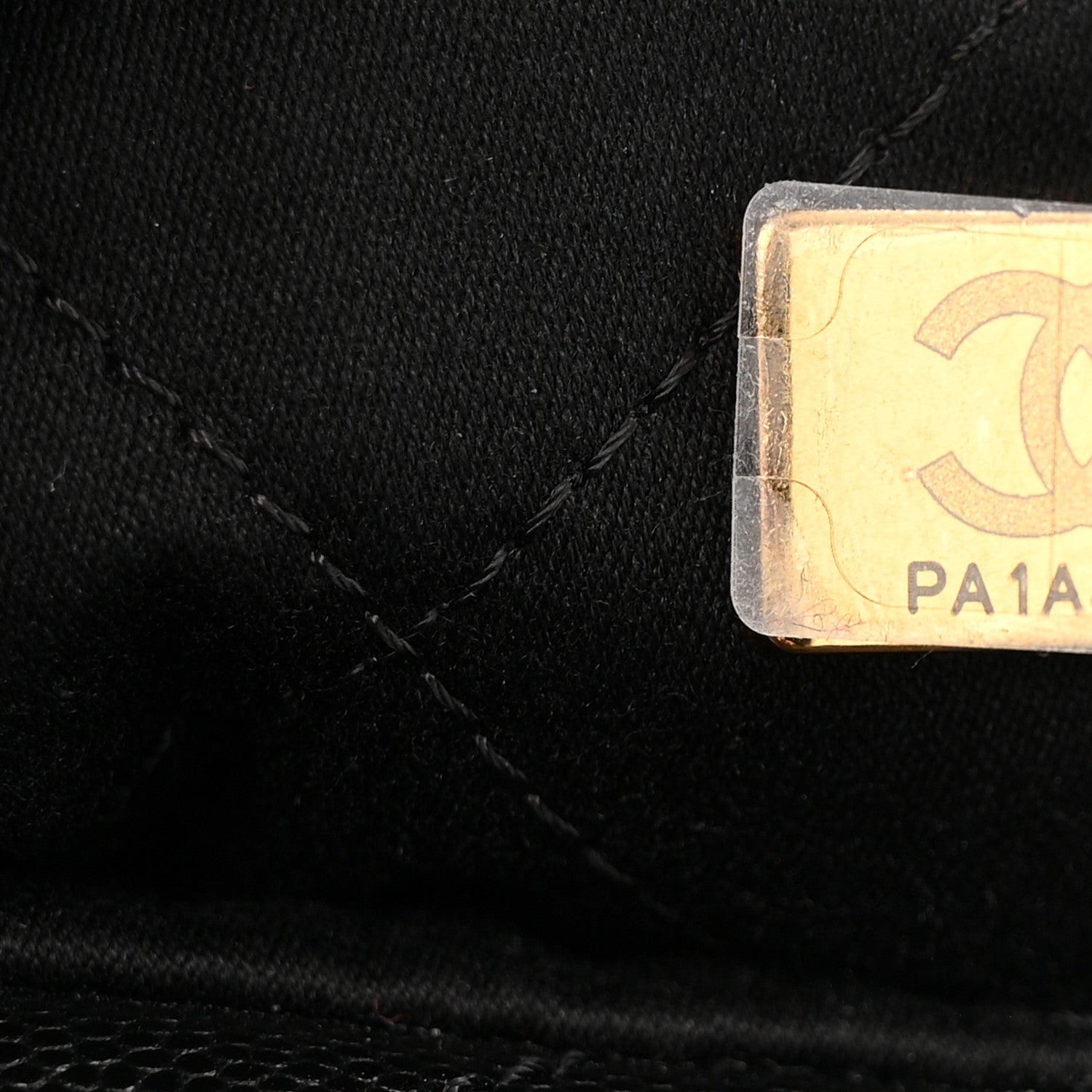 Chanel Shiny Calfskin Quilted Mini Chanel 22 So Black 7 of 11