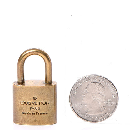 Louis Vuitton Brass Lock and Key Set #317 2 of 6