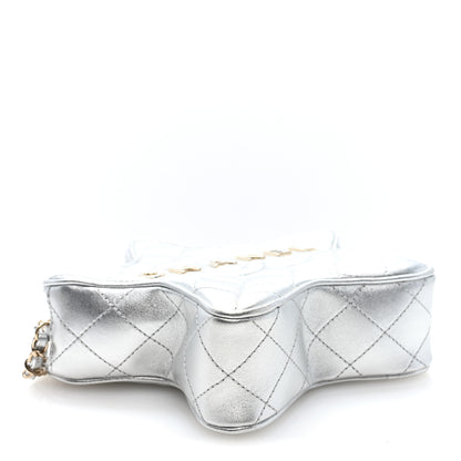 Chanel Metallic Lambskin Walk Of Fame Bag Silver 4 of 10