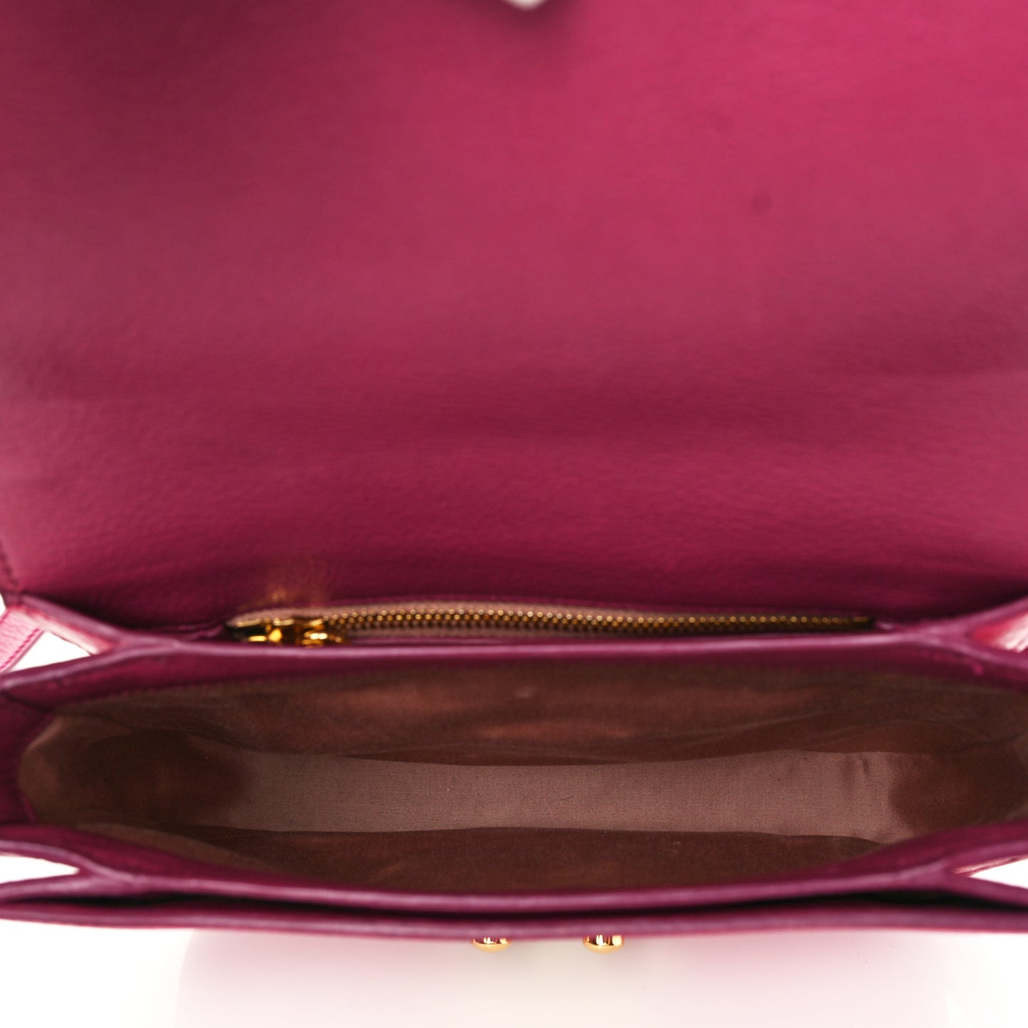 Vitello Phenix Madras Shoulder Bag Peonia Ametista