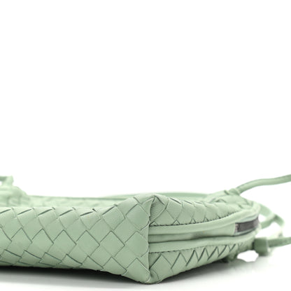 Bottega Veneta Nappa Intrecciato Nodini Crossbody Messenger New Sauge 8 of 10