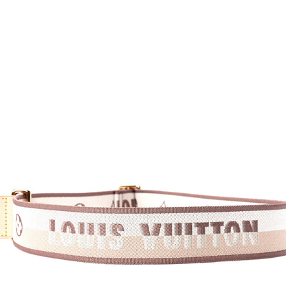 Louis Vuitton Jacquard Speedy Bandouliere 20 Shoulder Strap Beige 3 of 4