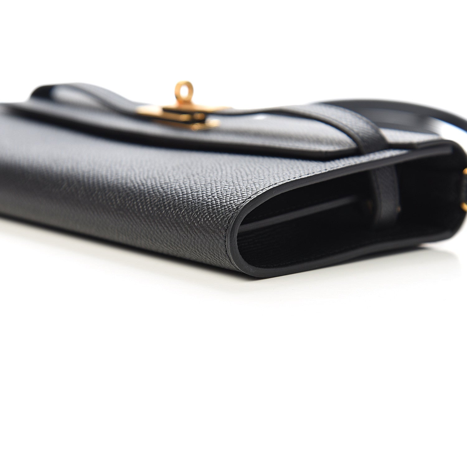Hermes Epsom Kelly Wallet To Go Black 8 of 10