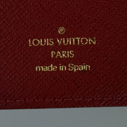 Louis Vuitton Damier Ebene Koala Small Ring Agenda Red 5 of 6