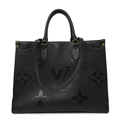 Louis Vuitton Empreinte Monogram Giant Onthego MM Black 1 of 8