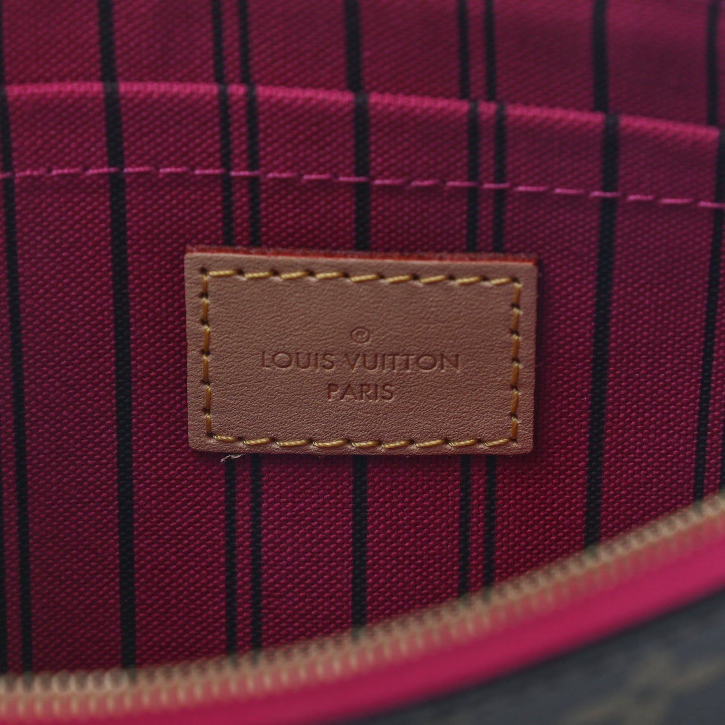 Monogram Neverfull MM GM Pochette Pivoine