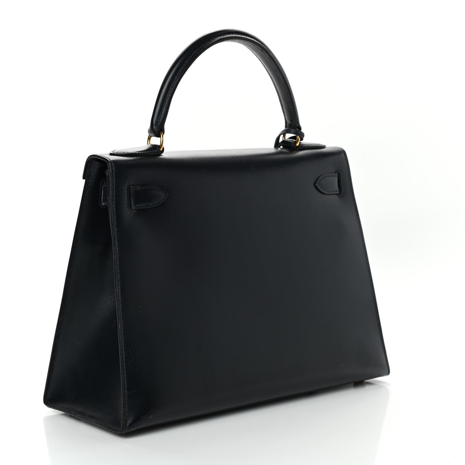 Hermes Box Kelly Sellier 28 Bleu Marine 2 of 9