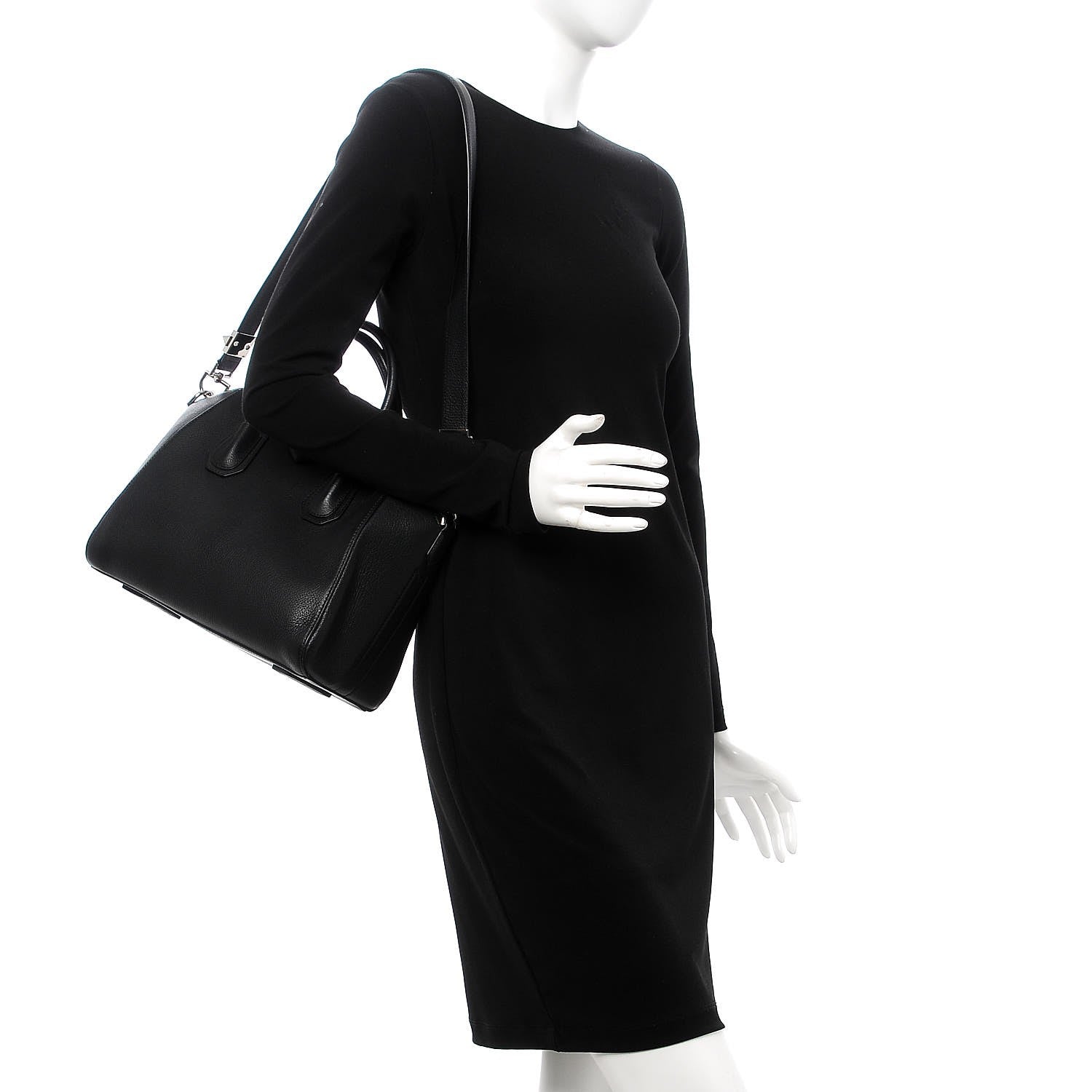 Givenchy Sugar Goatskin Small Antigona Black 2 of 13