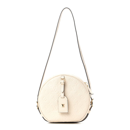 Louis Vuitton Empreinte Boite Chapeau Souple MM Creme 1 of 9