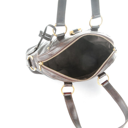 Saint Laurent Calfskin Medium Muse Brown 5 of 11