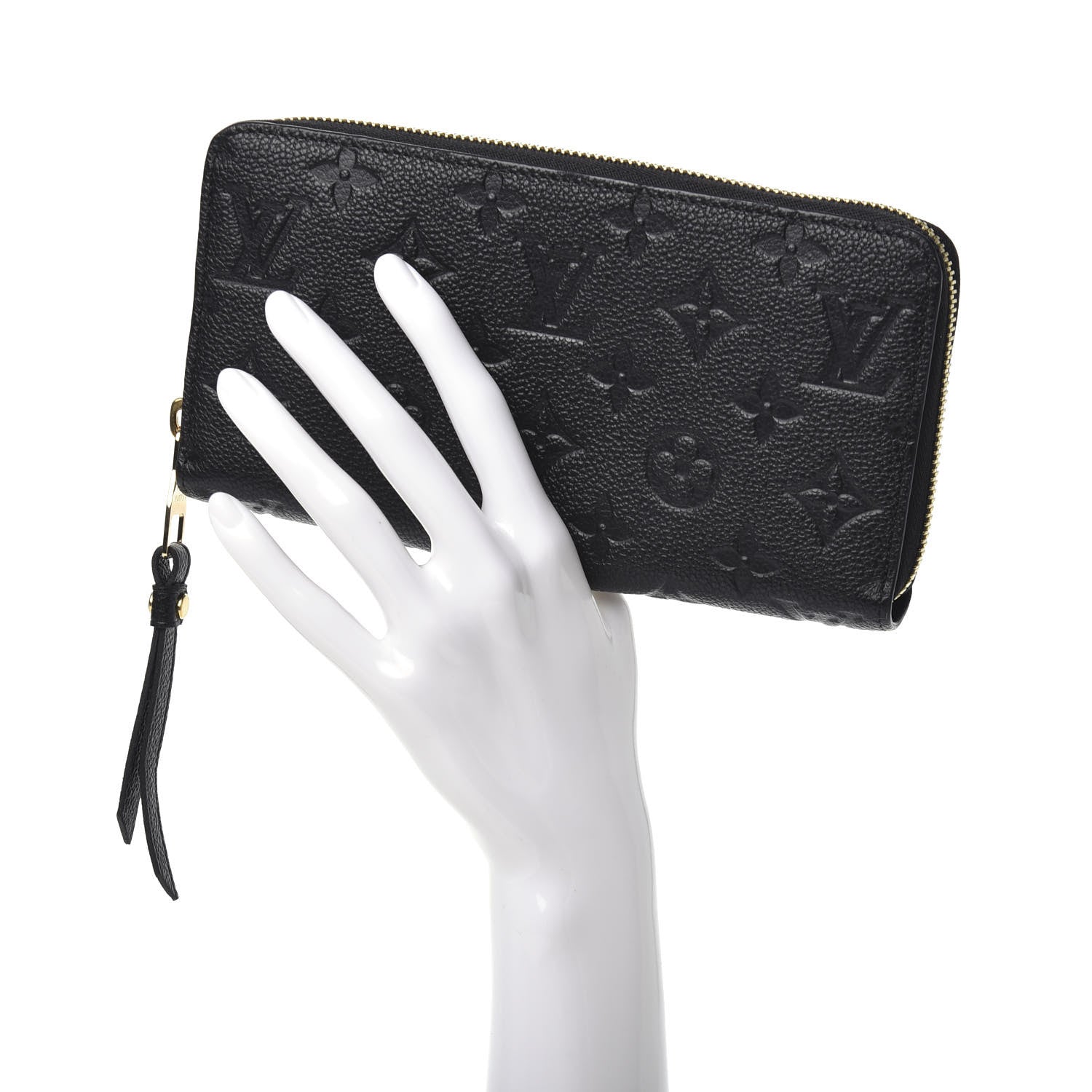 Louis Vuitton Empreinte Zippy Wallet Black 2 of 6