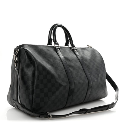 Louis Vuitton Damier Graphite Keepall Bandouliere 45 2 of 9