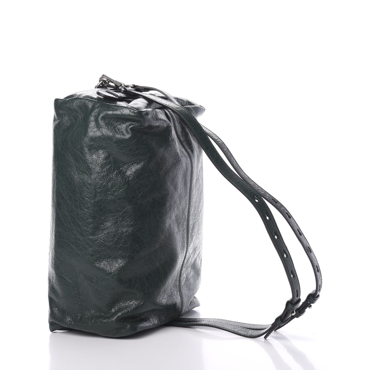 Gucci Fluffy Calfskin Morpheus Convertible Backpack Green 2 of 10