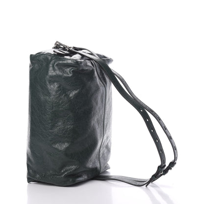 Gucci Fluffy Calfskin Morpheus Convertible Backpack Green 2 of 10