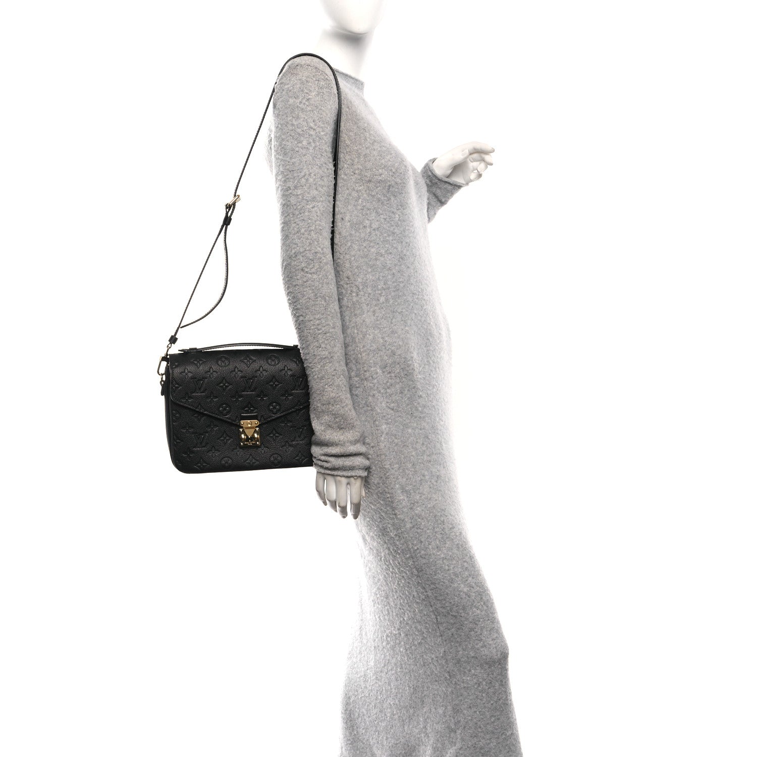 Louis Vuitton Empreinte Pochette Metis Black 2 of 10