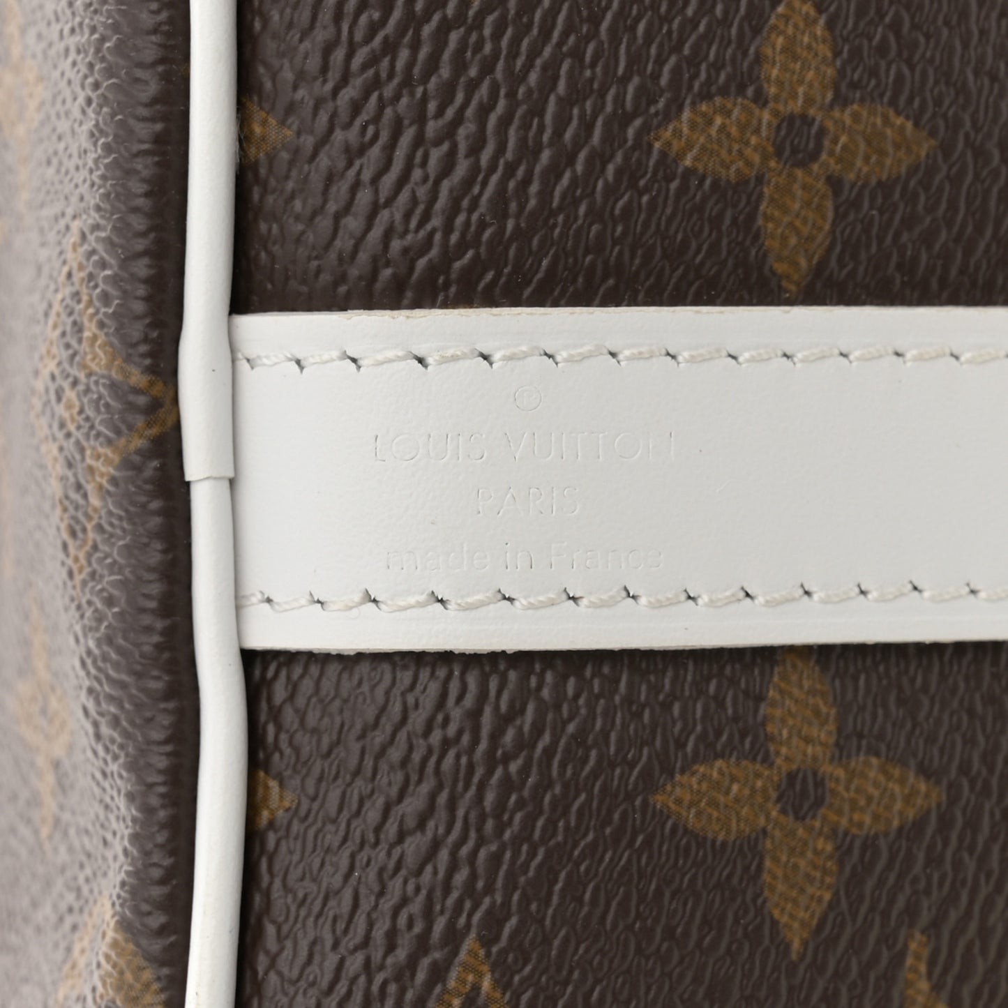 Monogram LV Match Speedy Bandouliere 25 White