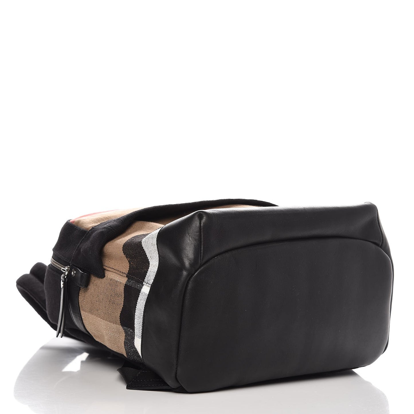 Jute Calfskin Mega Check Children's Backpack