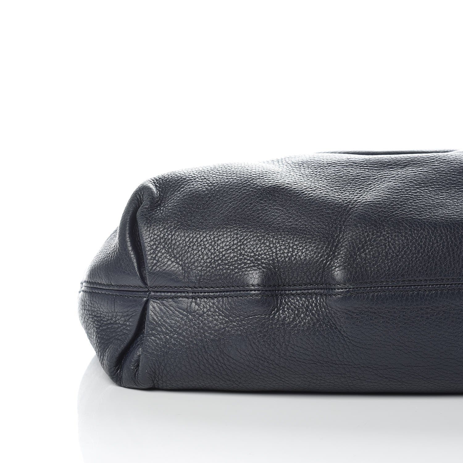 Gucci Pebbled Calfskin Large Soho Hobo Dark Blue 5 of 12