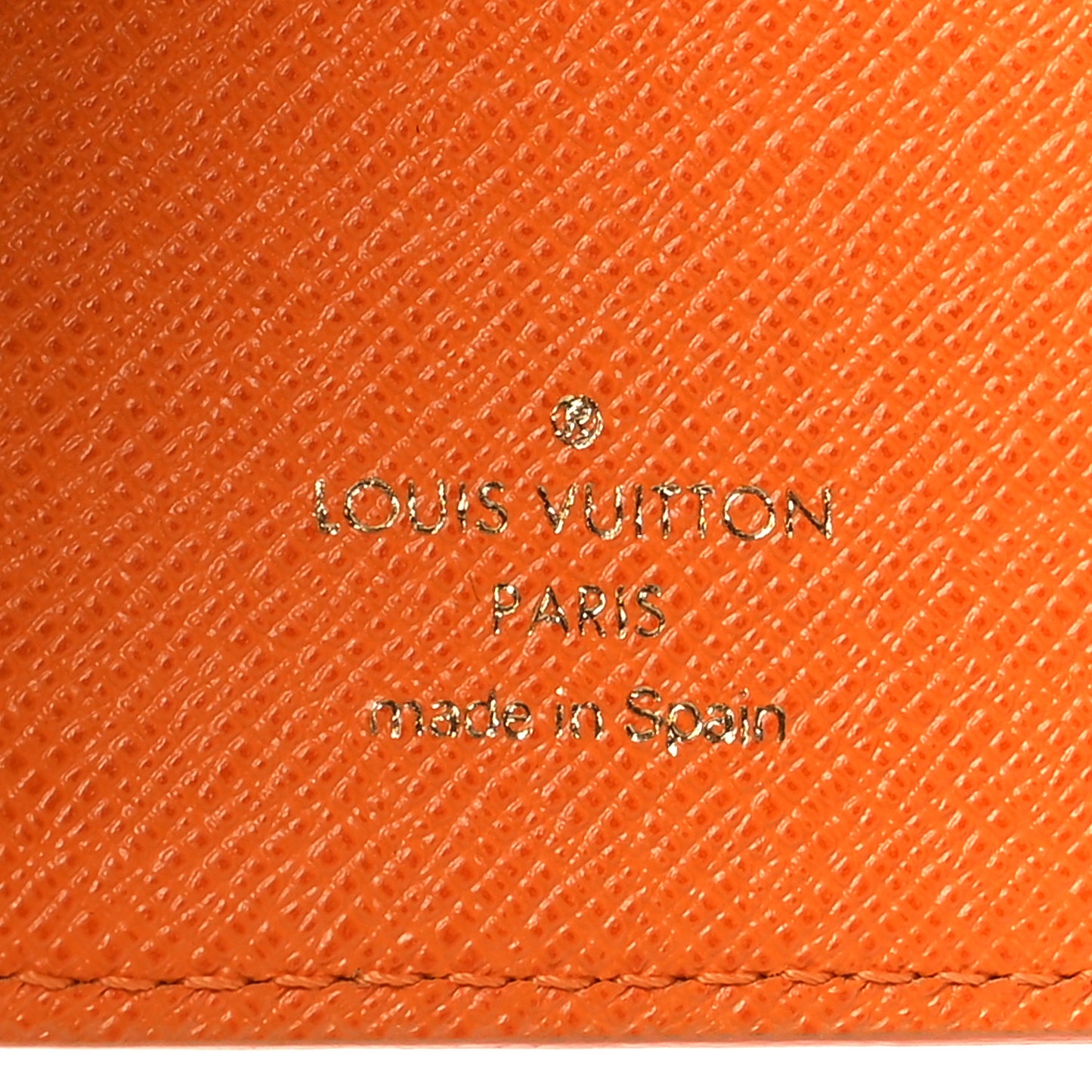 Epi Small Ring Agenda Cover Mandarin