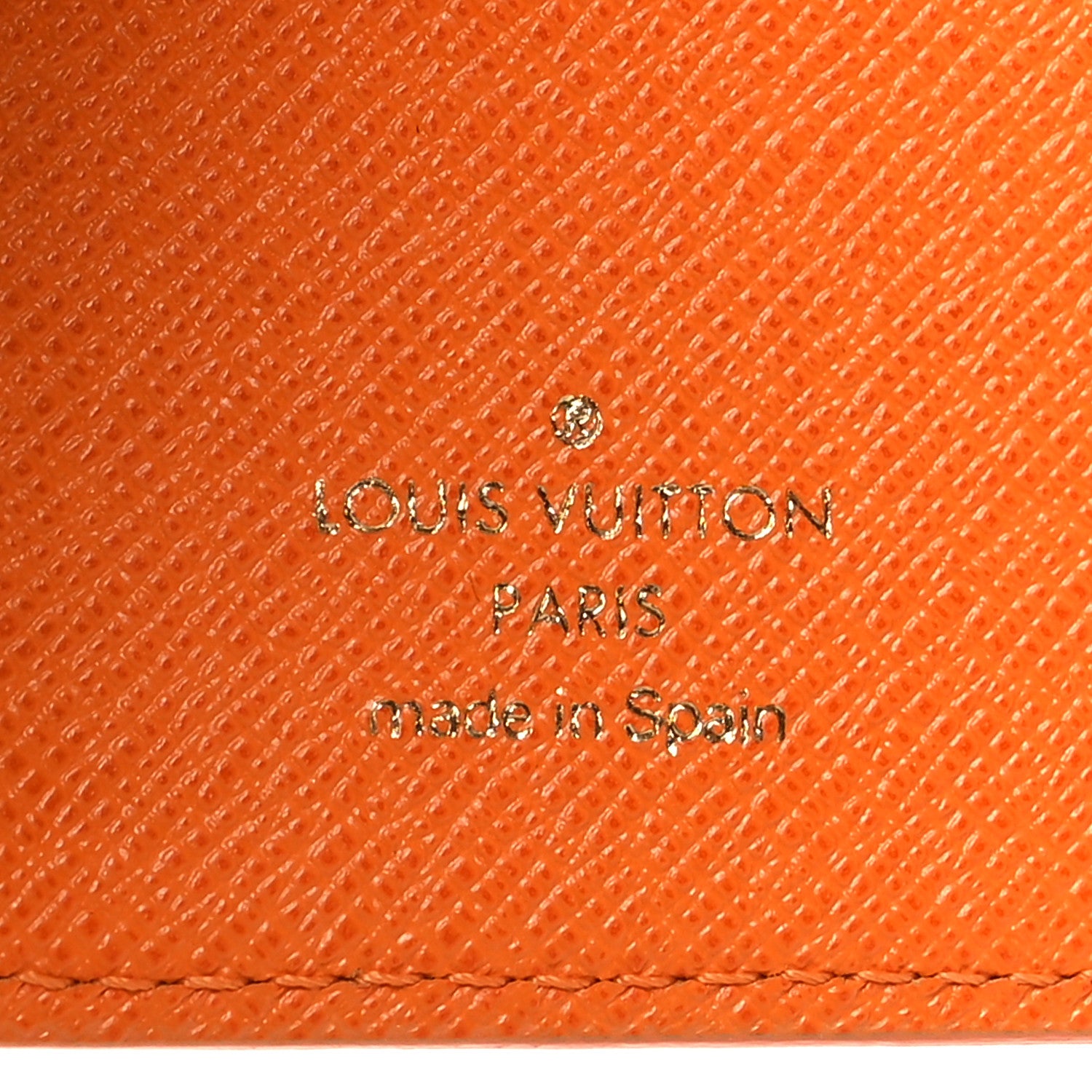 Louis Vuitton Epi Small Ring Agenda Cover Mandarin 6 of 15