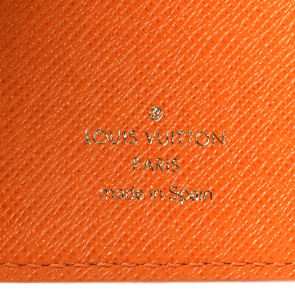 Louis Vuitton Epi Small Ring Agenda Cover Mandarin 6 of 15