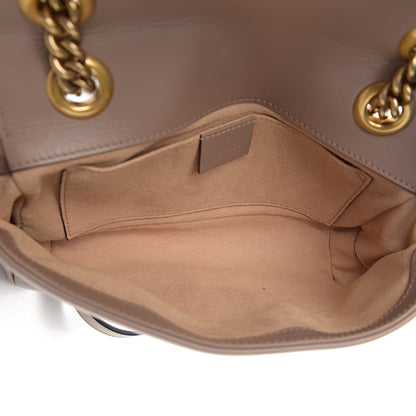 Gucci Calfskin Matelasse Mini GG Marmont Shoulder Bag Porcelain Rose 4 of 10