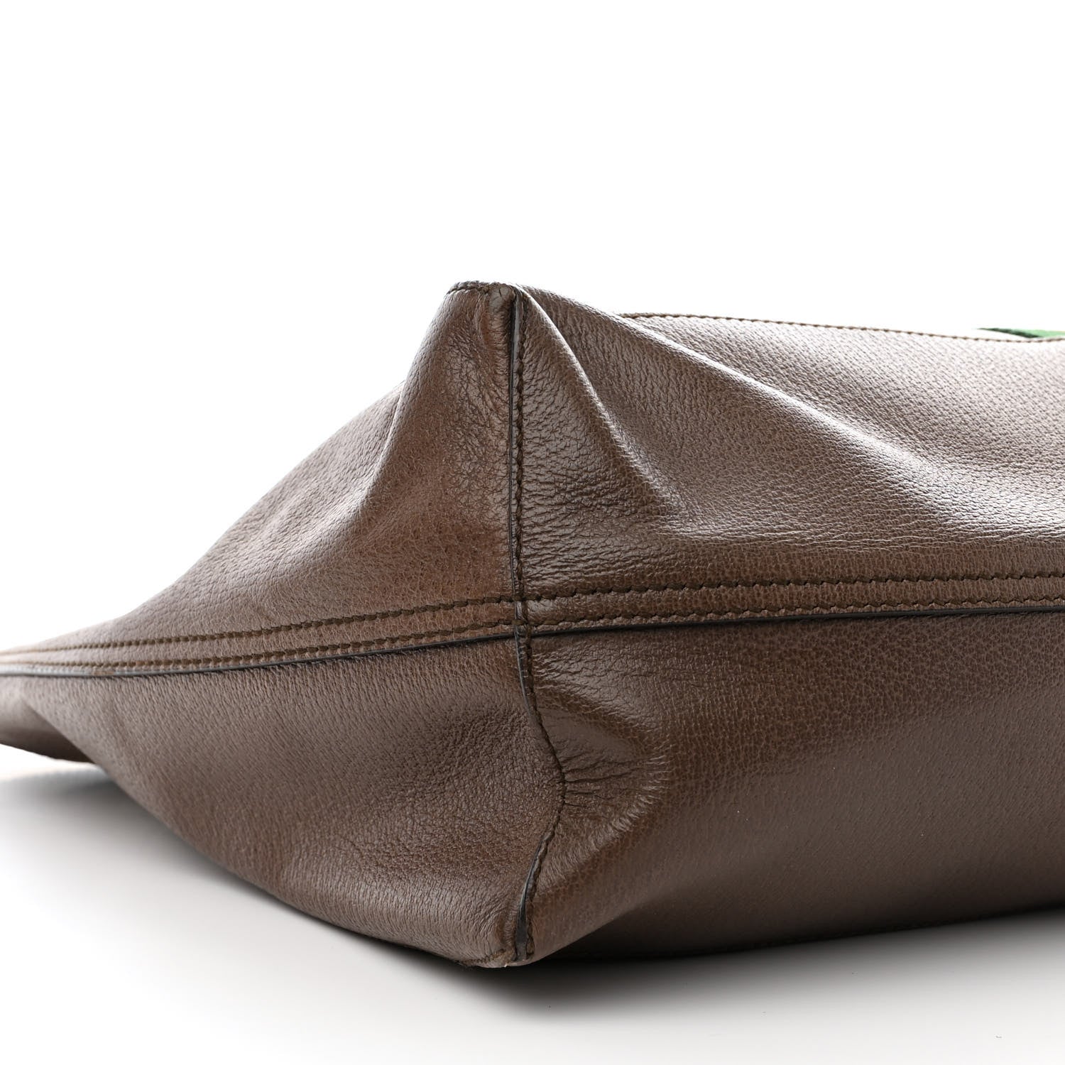 Gucci GG Supreme Monogram Web Ophidia Tote Brown 9 of 11