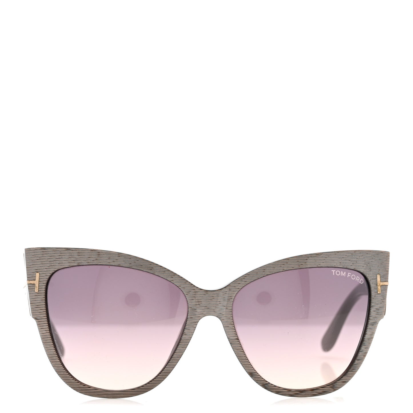Acetate Anoushka Cat Eye Sunglasses TF371 Grey