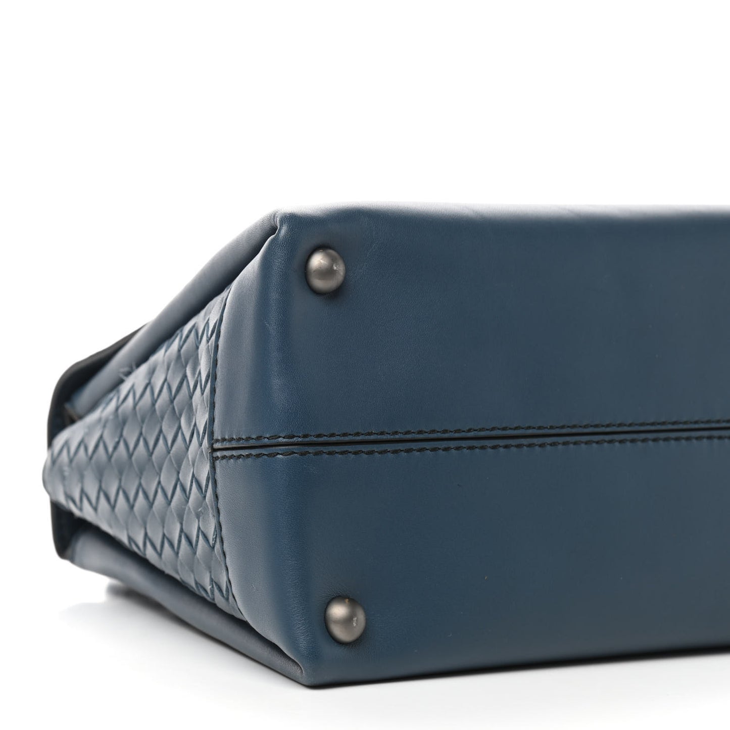 Nappa Medium Piazza Bag Denim