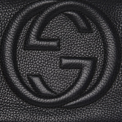 Gucci Pebbled Calfskin Small Soho Disco Bag Black 9 of 11
