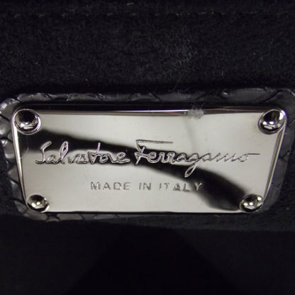 FASHIONPHILE SALVATOREFERRAGAMOPythonLargeFrameSatchel 8 of 9