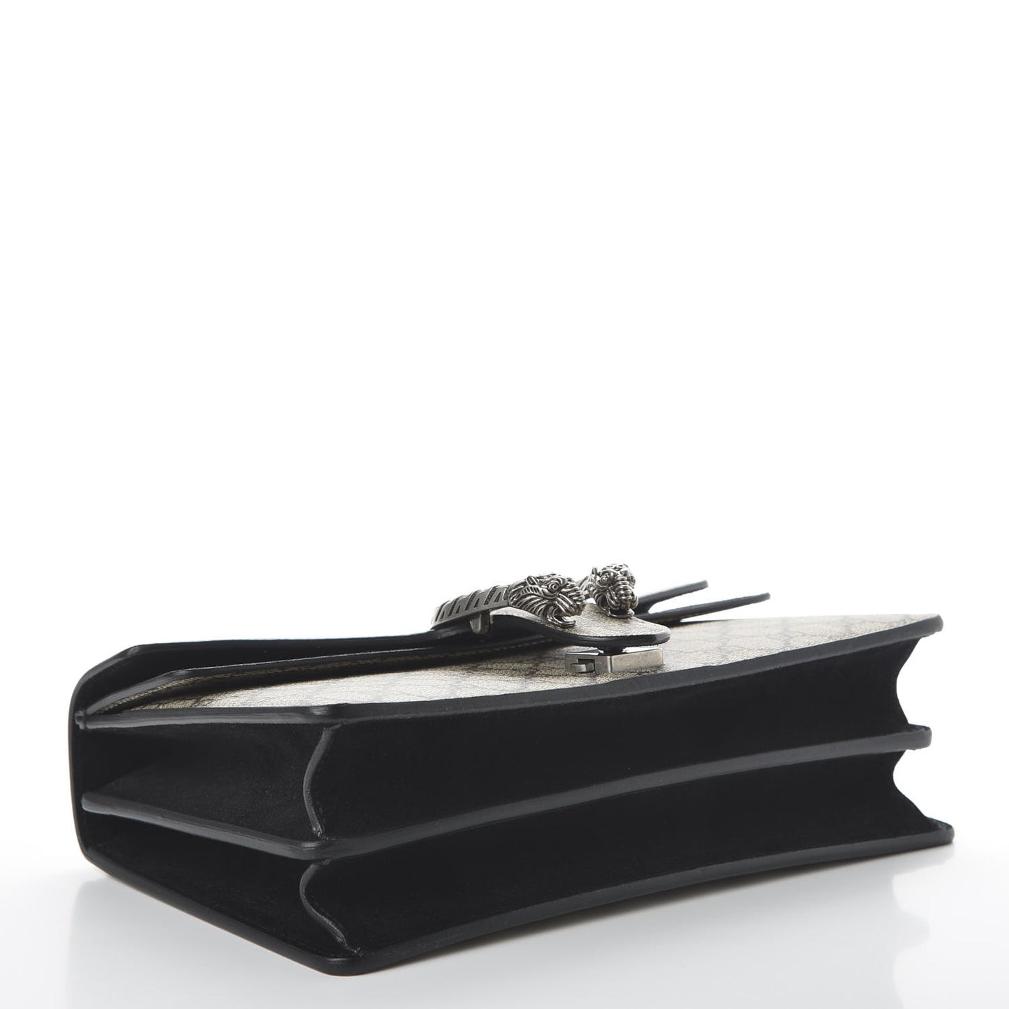 GG Supreme Monogram Small Dionysus Shoulder Bag Black