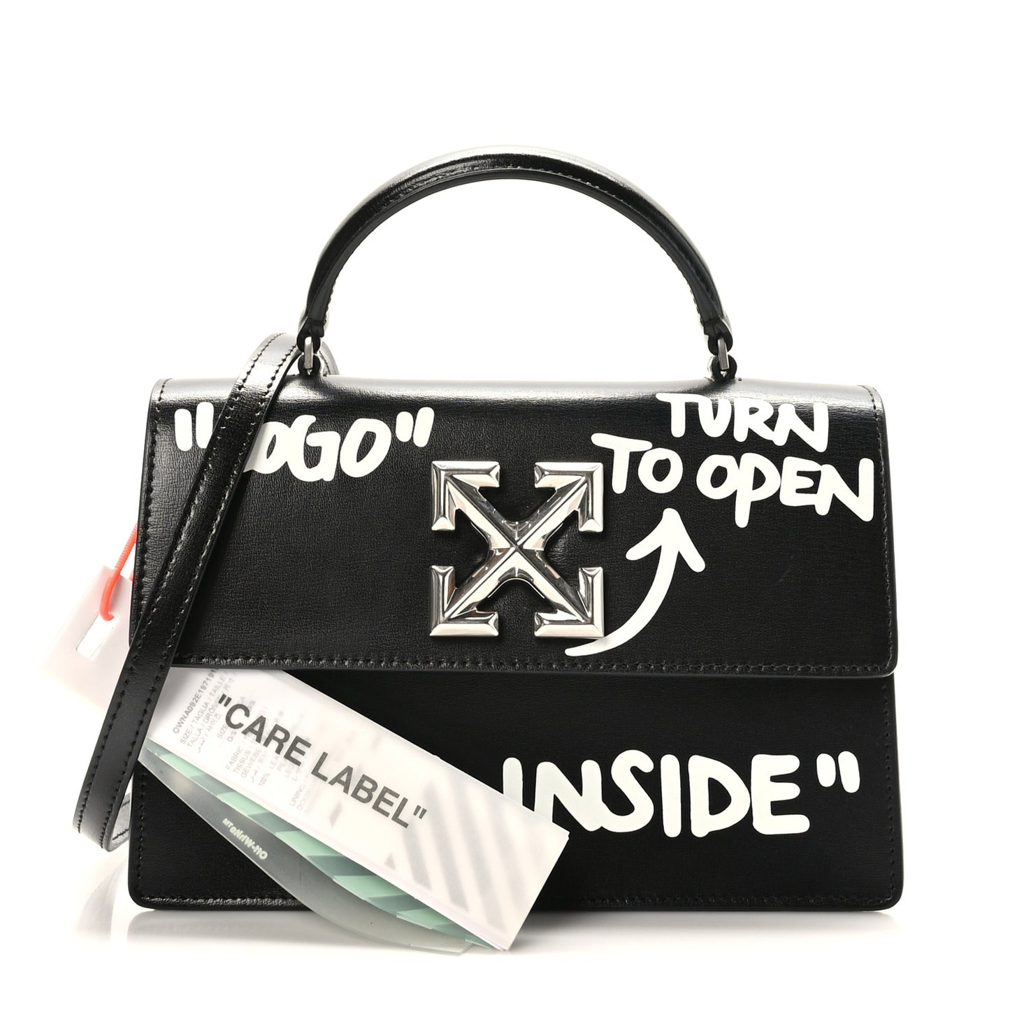 Calfskin Cash Jitney 1.4 Shoulder Bag Black