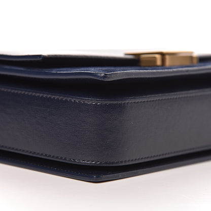 Saint Laurent Smooth Calfskin Suede Medium Bellechasse Navy 9 of 11