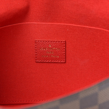 Louis Vuitton Damier Ebene Pochette Felicie Chain Wallet 7 of 9