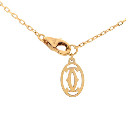 Cartier 18K Yellow Gold Diamond SM D'Amour Pendant Necklace 4 of 4
