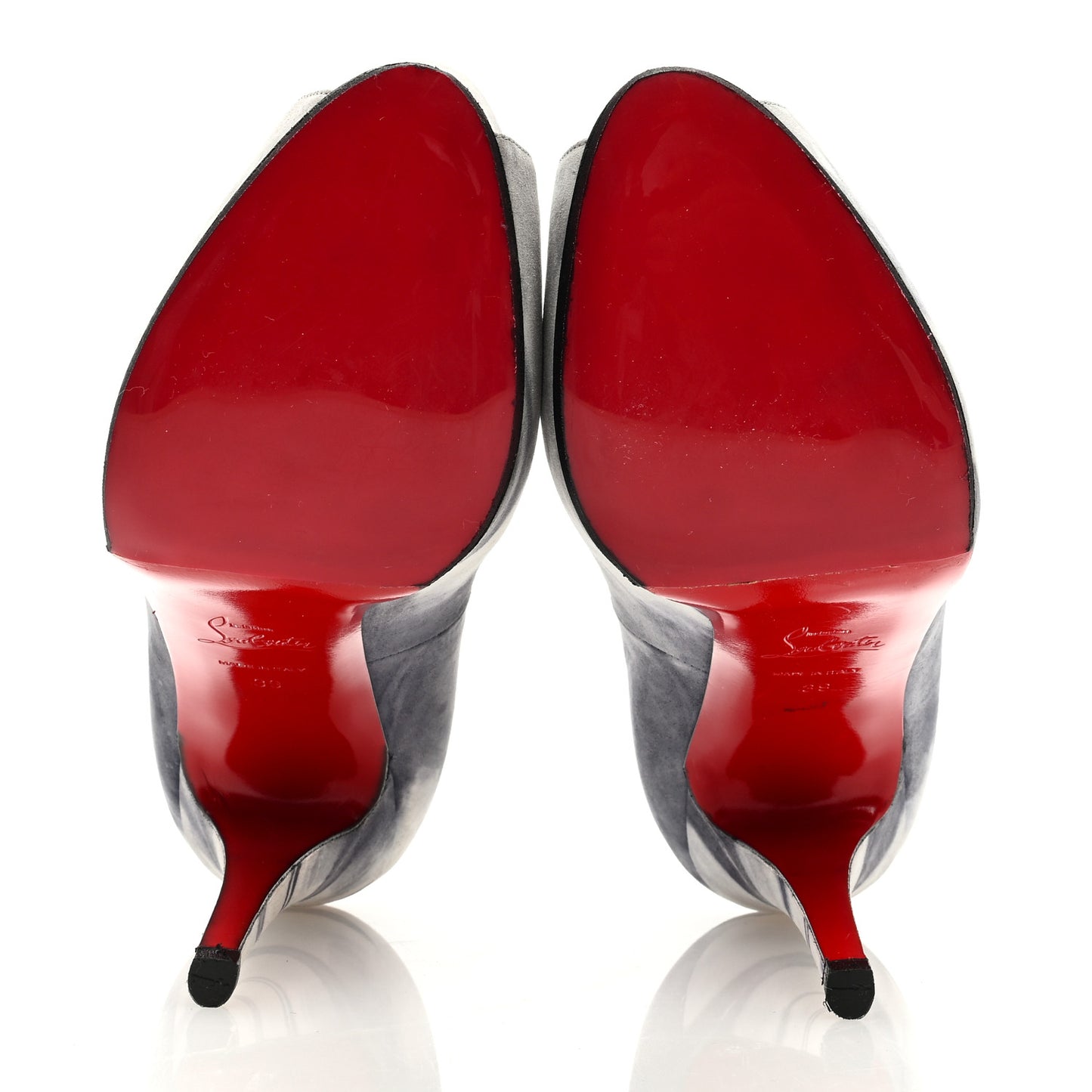 Suede Woodstock Very Prive 120 Pumps 39 Black Grey