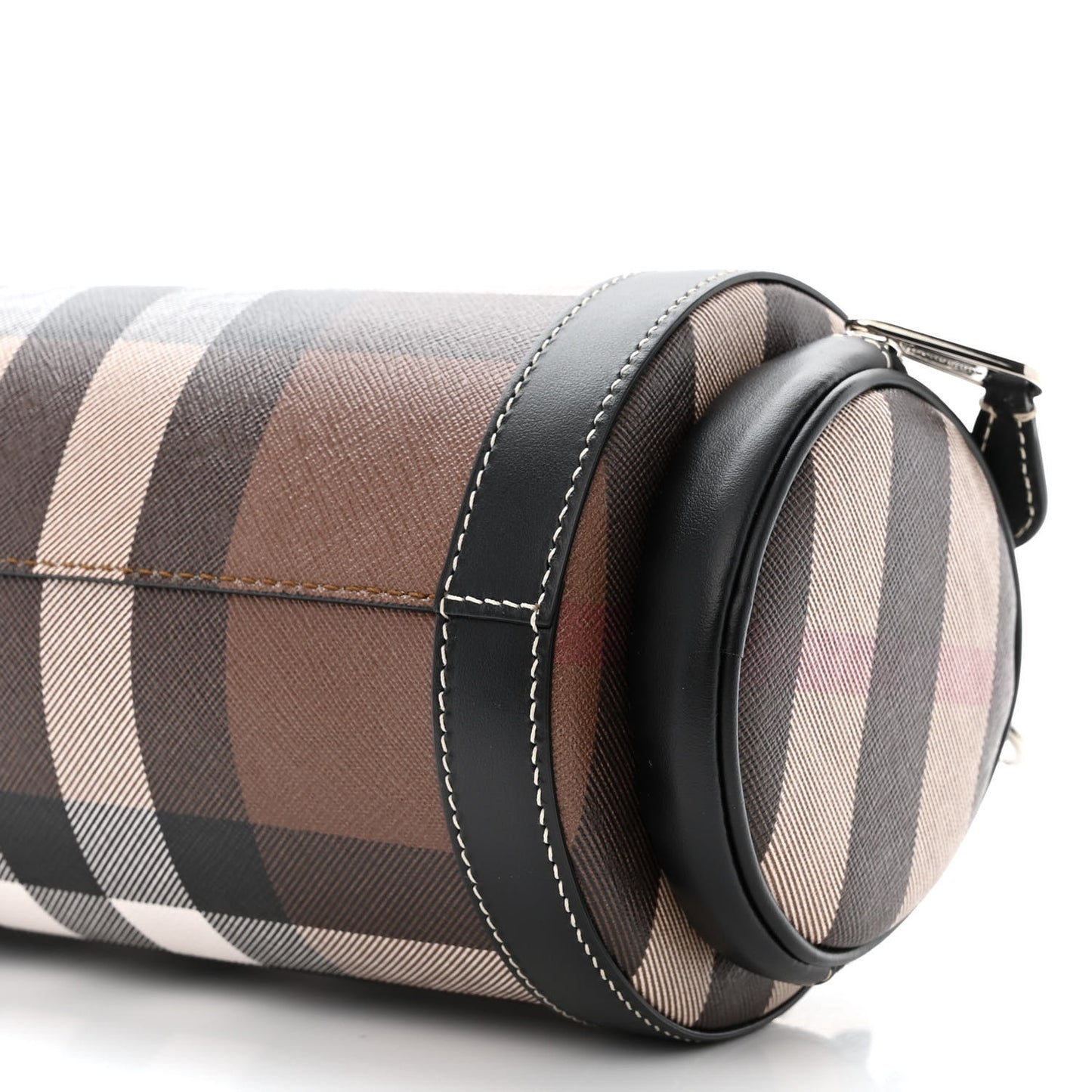 E-canvas Check Sound Crossbody Dark Birch Brown