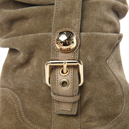 Louis Vuitton Suede Safari Boots 36 Green 11 of 11