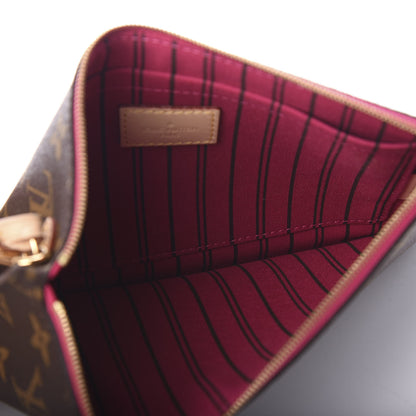 Louis Vuitton Monogram Neverfull MM GM Pochette Pivoine 4 of 7