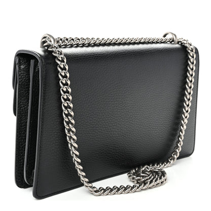 Gucci Pebbled Calfskin Small Dionysus Shoulder Bag Black 3 of 10