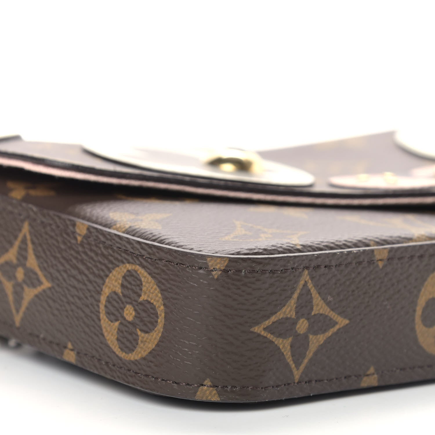 Louis Vuitton Monogram Valentine Dog Pochette Felicie Chain Wallet 10 of 16