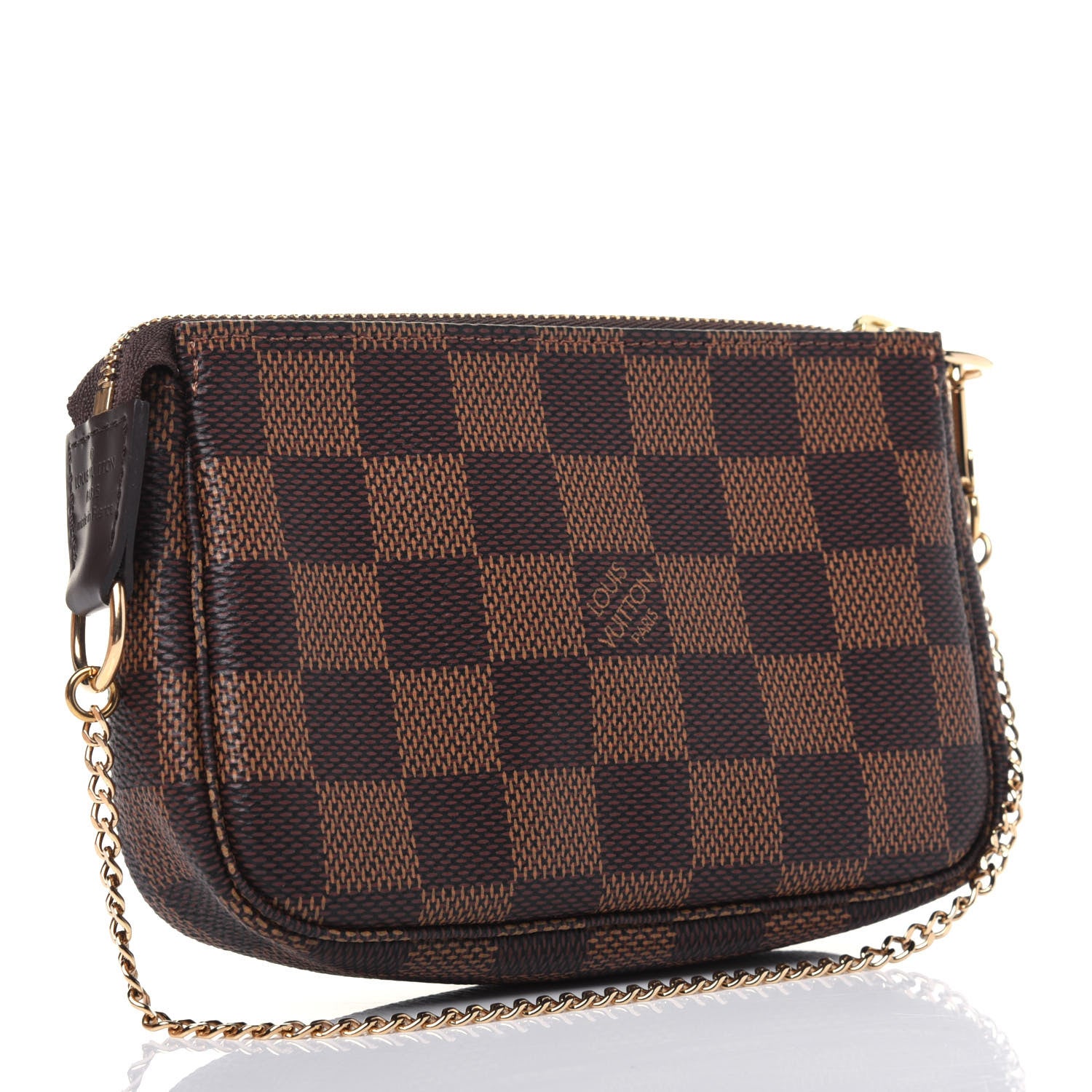 Louis Vuitton Damier Ebene Mini Pochette Accessories 3 of 10