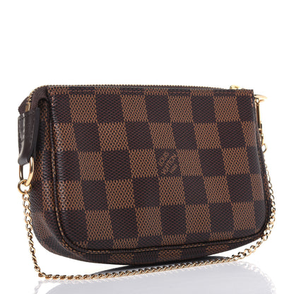Louis Vuitton Damier Ebene Mini Pochette Accessories 3 of 10