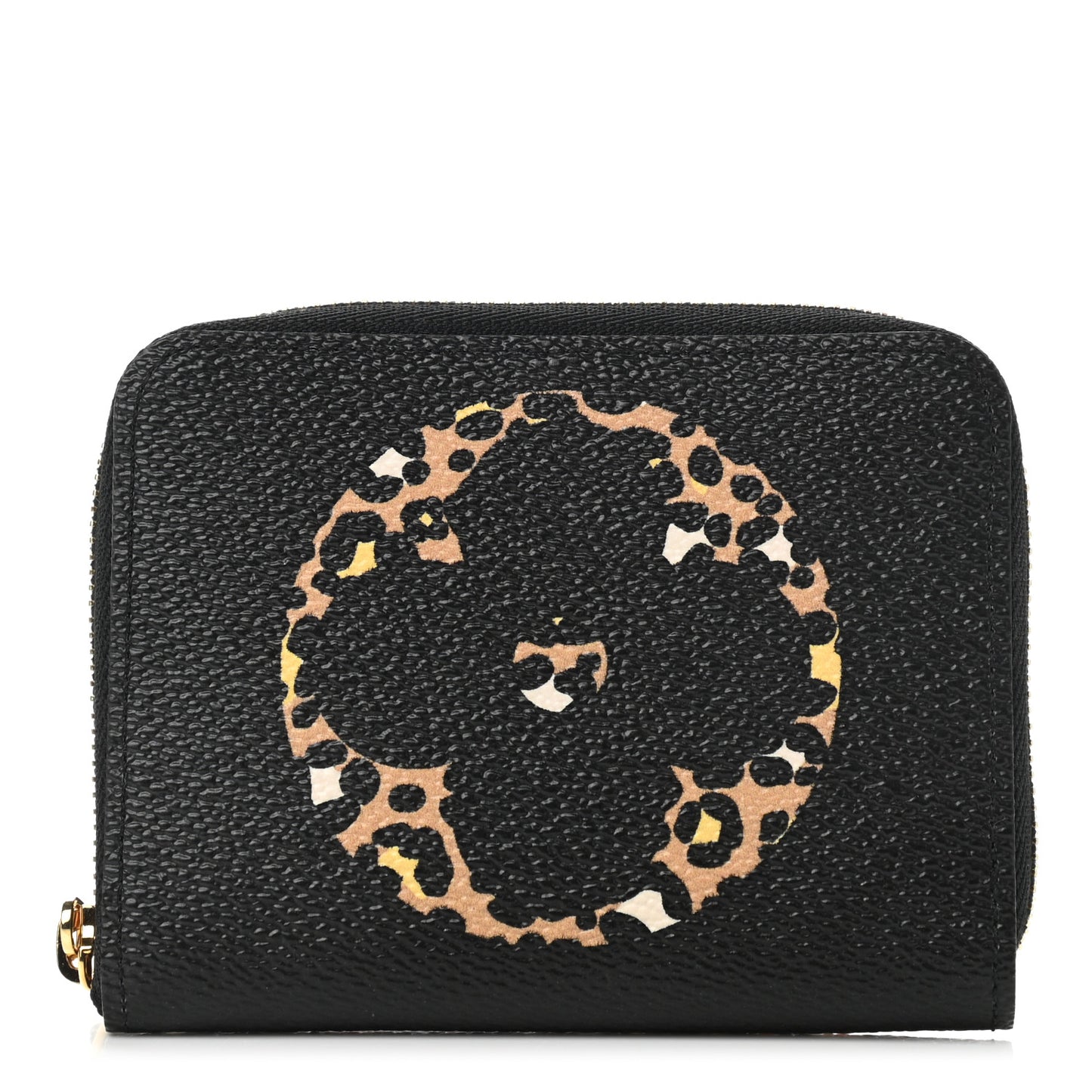 Monogram Giant Jungle Zippy Coin Purse Black