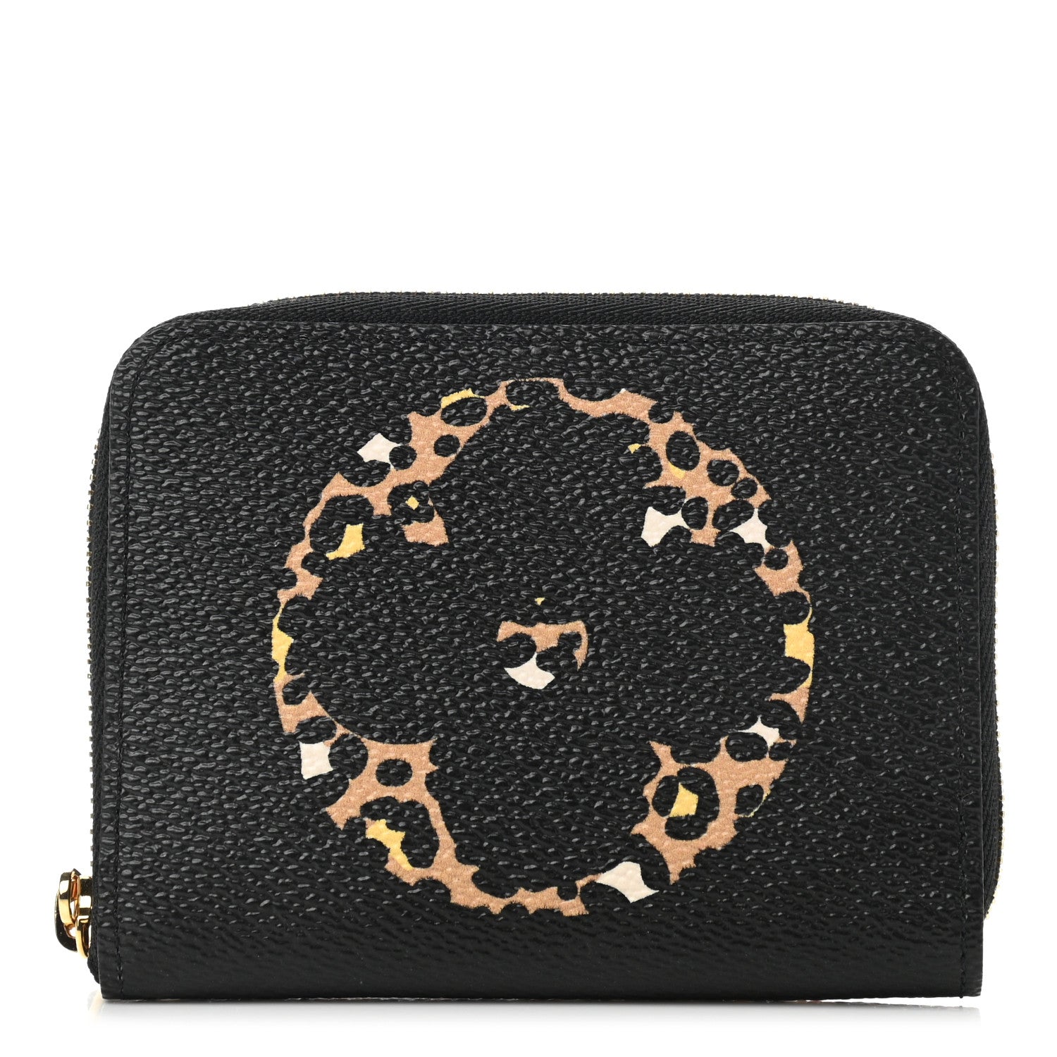 Louis Vuitton Monogram Giant Jungle Zippy Coin Purse Black 1 of 8