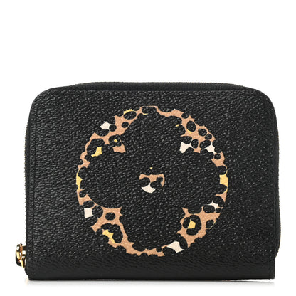 Louis Vuitton Monogram Giant Jungle Zippy Coin Purse Black 1 of 8