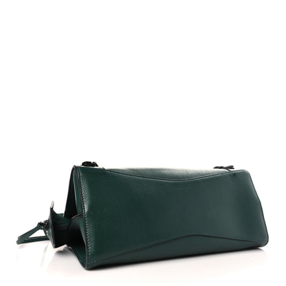 Balenciaga Grained Calfskin Neo Classic Matte Black Hardware S City Forest Green 4 of 9
